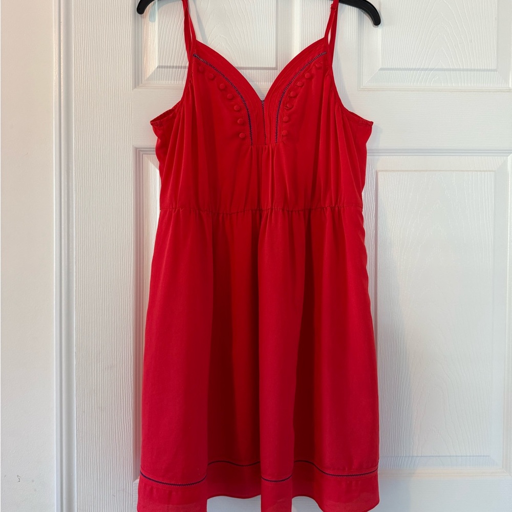 Tinley Road Vibrant Red Dress